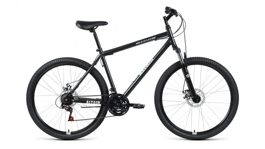 Велосипед Altair Mtb Ht 27.5 2.0 disc (19, Темносерый/черный)