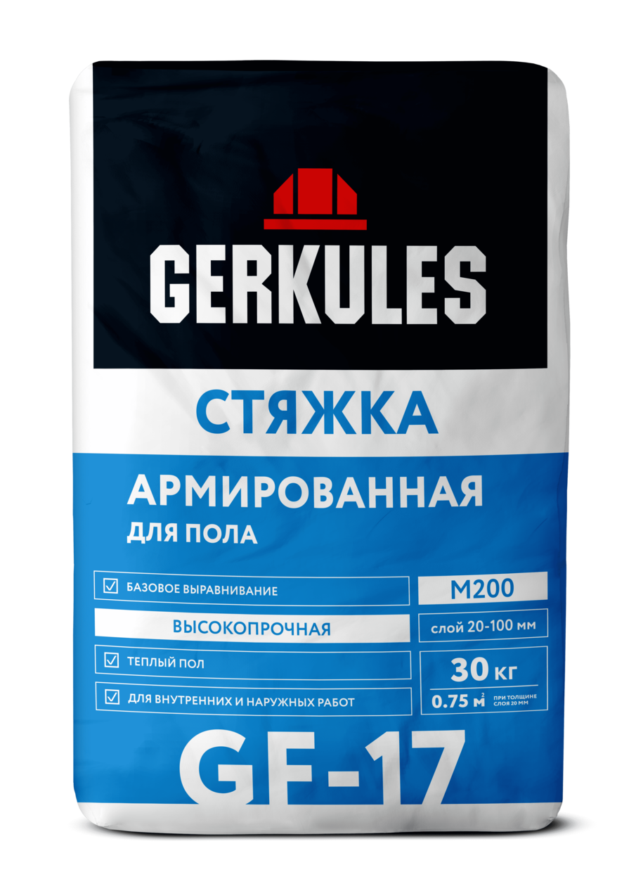 Стяжка для пола "Геркулес" 30кг, GF-17