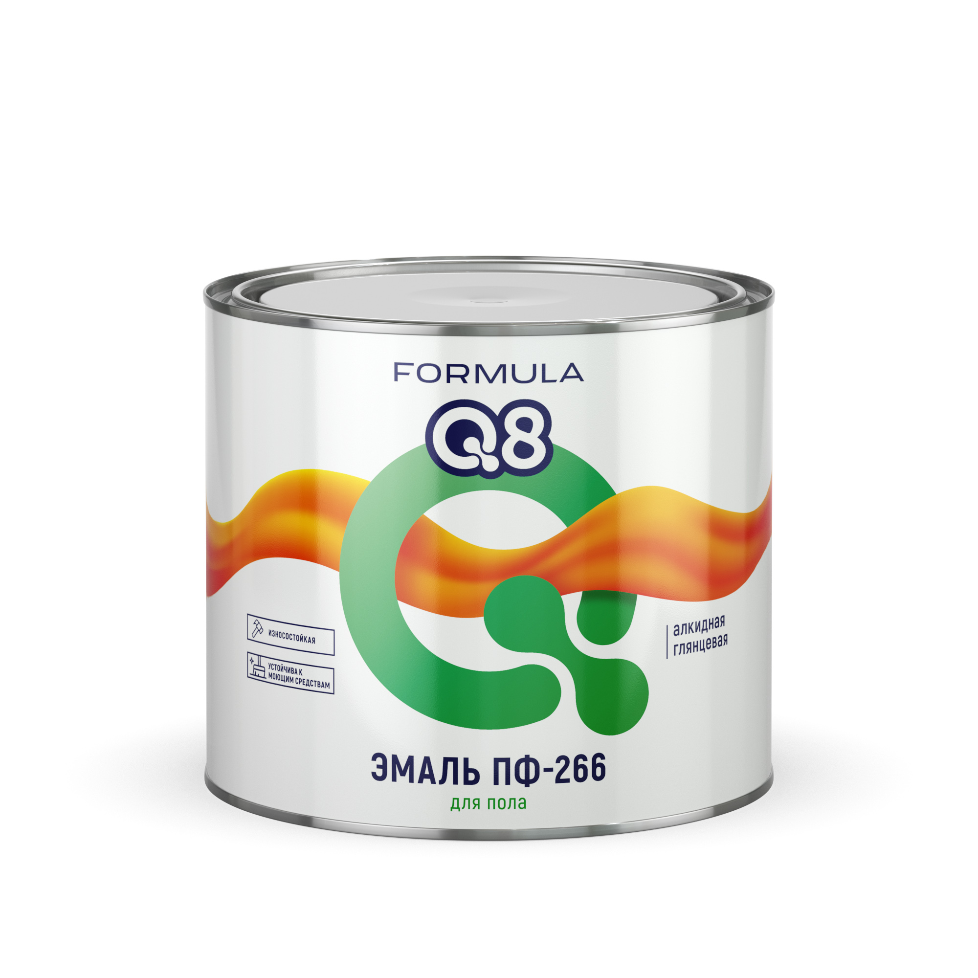 Эмаль ПФ-266 FORMULA Q8 з/кор. 1,8кг