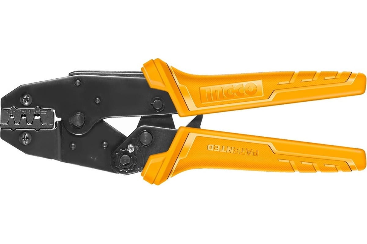 Трещоточные клещи для обжима 225 мм INGCO HRCPC0506 INDUSTRIAL