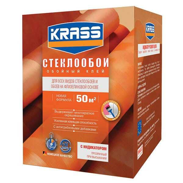 Клей KRASS Стеклообои 500г Россия