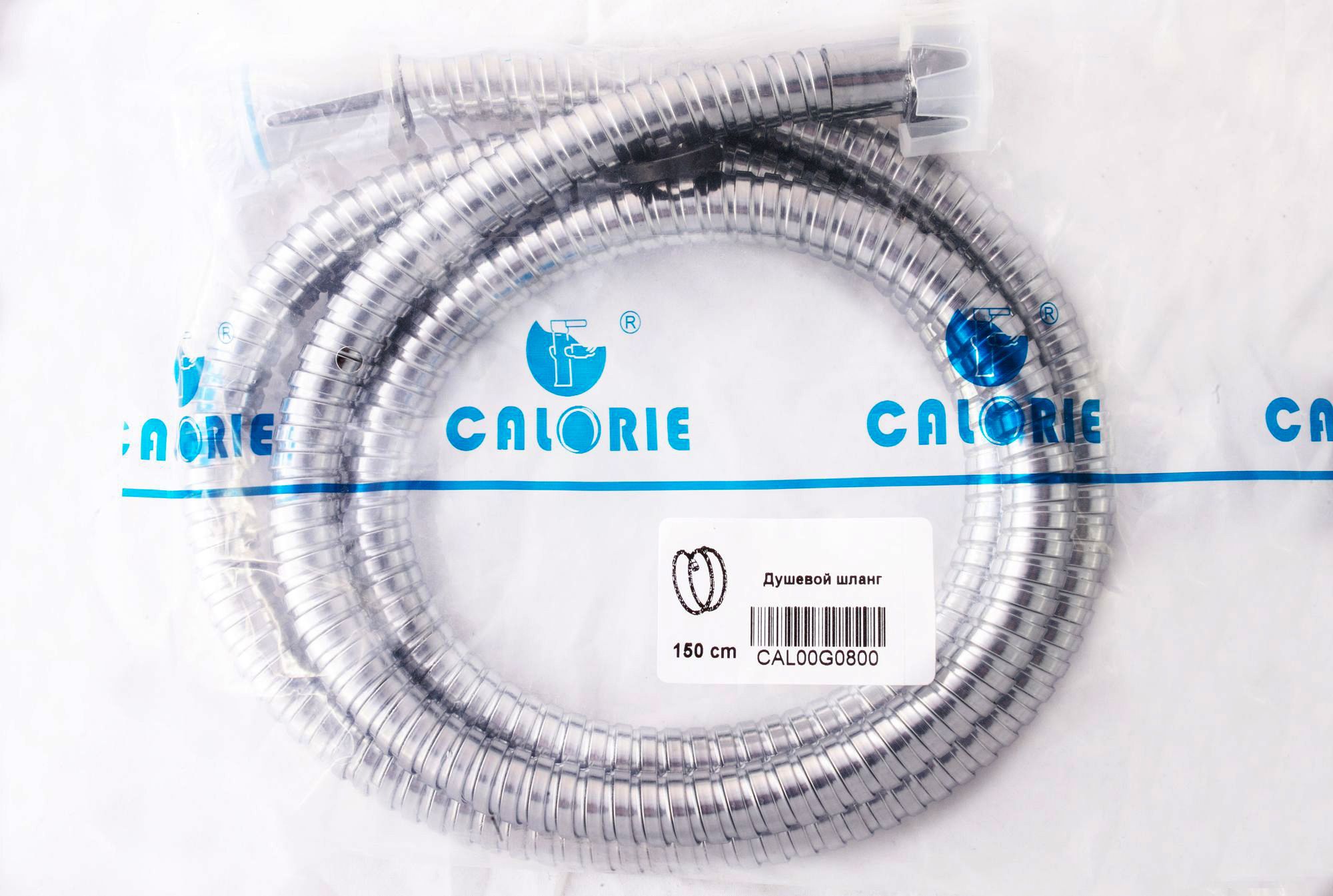 F1073AB Шланг д/душа CALORIE 0,6 м 1/2"-1/2"