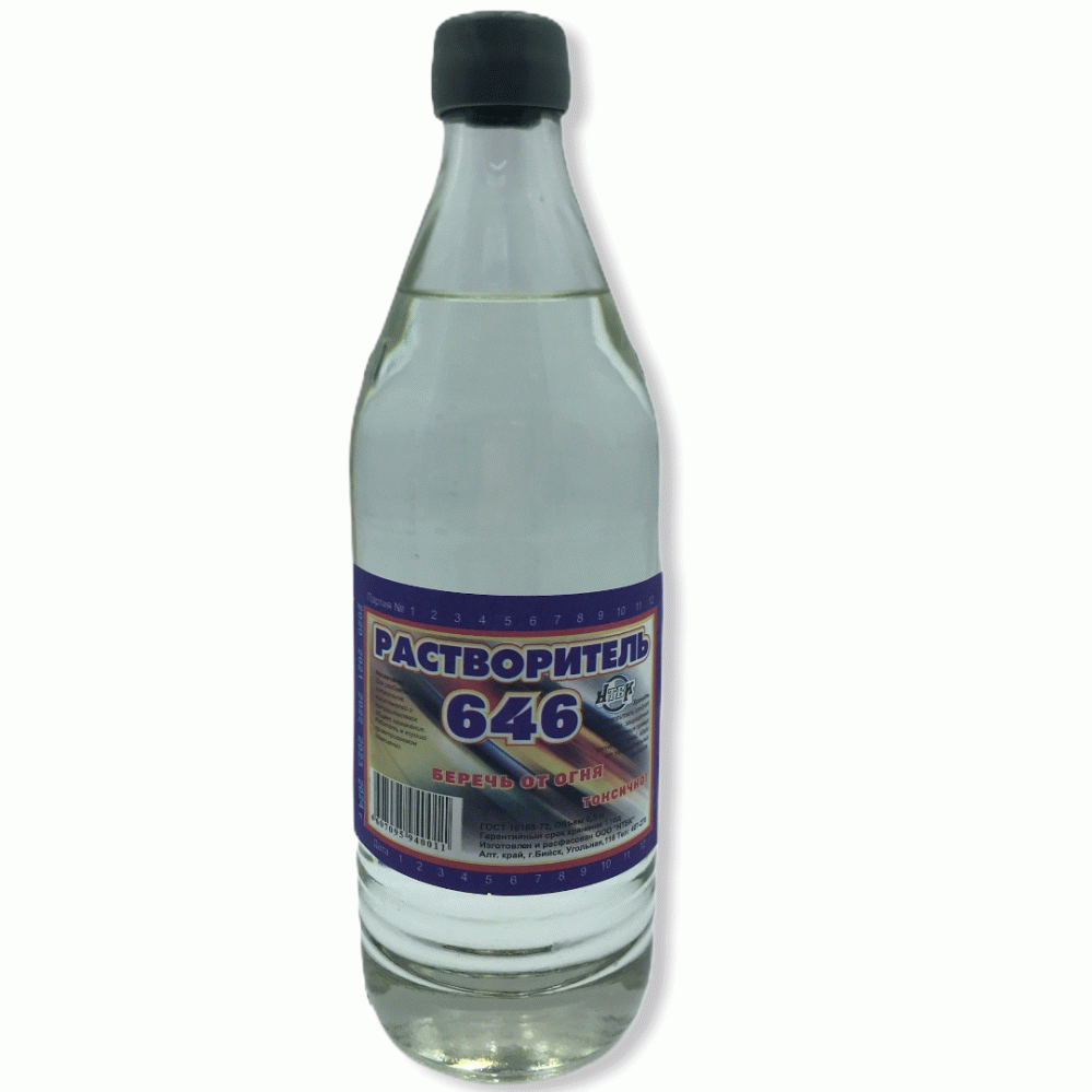 Растворитель 646 0.5л