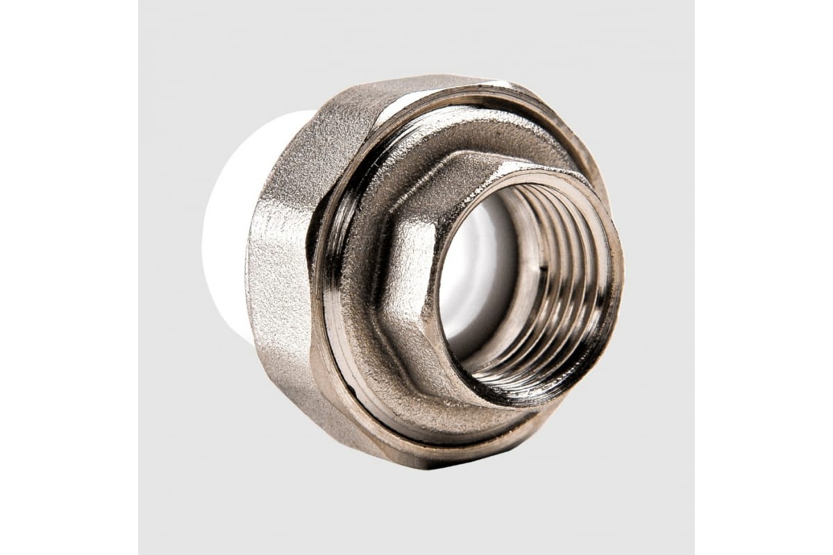 Муфта полипропиленовая разъём.(американка) с ВР 25x 1/2"