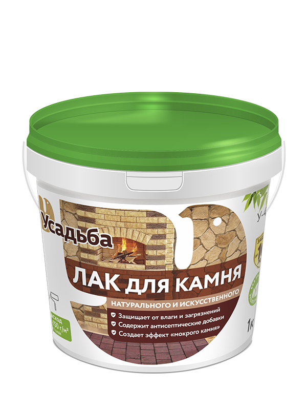 Лак д/камня У-405 1кг/Евроведро