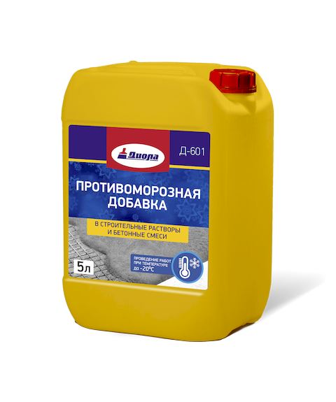 Противоморозная добавка -20 "Диола-601" 10л