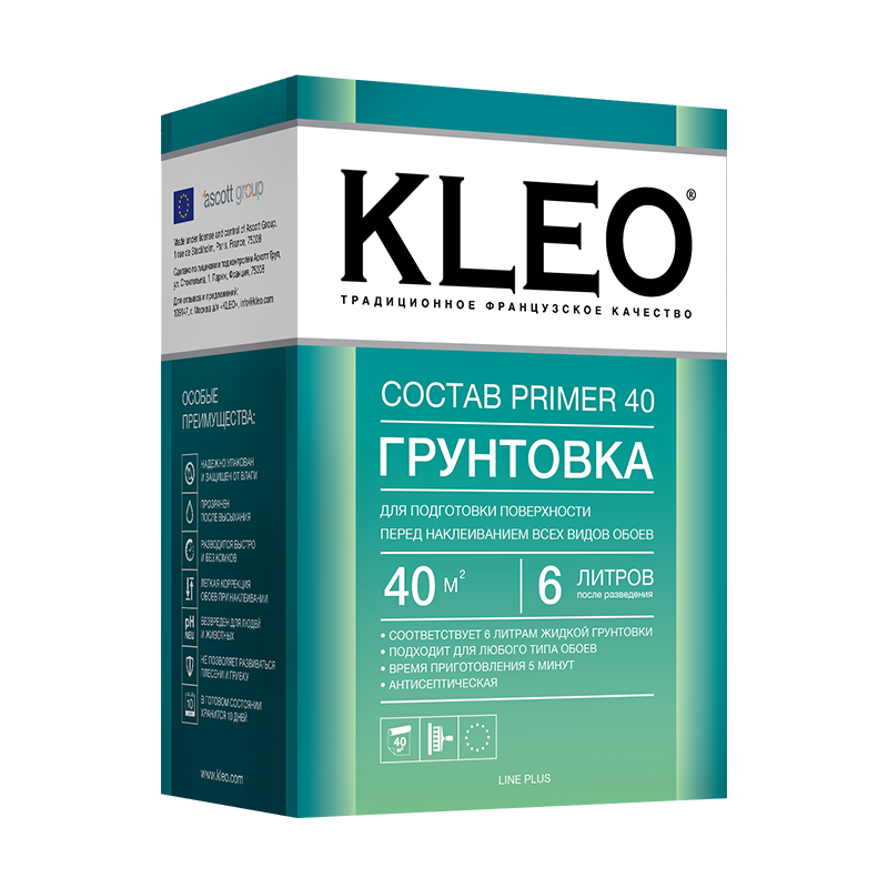 KLEO PRIMER 40, Грунтовка, сыпучая