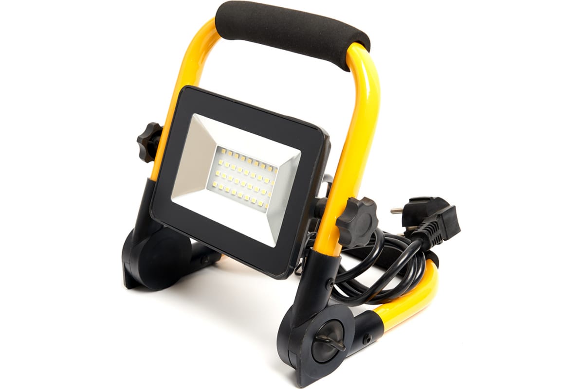 Прожектор переносной 30W 6400K 36*SMD2835 2400lm IP65 LL-512