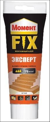 Клей монтажный "Момент" Фикс Эксперт, белый, 250 г туба